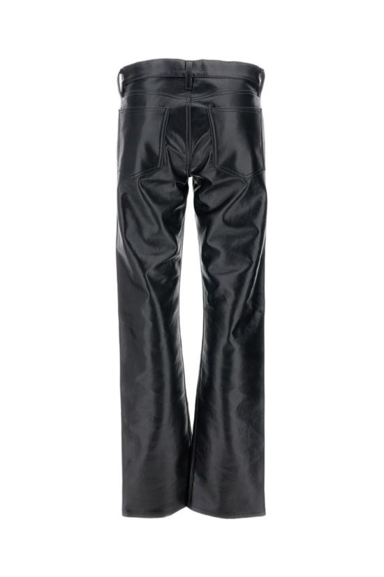 25FW 에이골디 가죽 팬츠 A2811285DETOX Black - AGOLDE