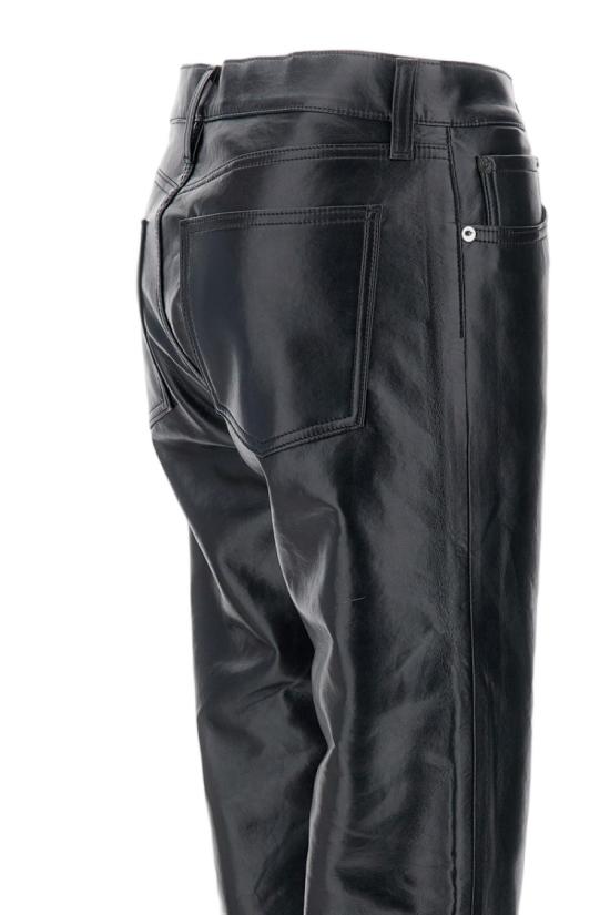 25FW 에이골디 가죽 팬츠 A2811285DETOX Black - AGOLDE