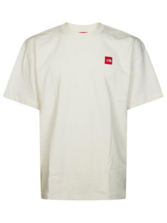 26SS 노스페이스 반팔 티셔츠 NF0A8EG5 QLI BEIGE