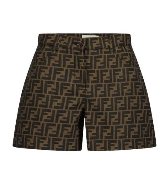 25SS [키즈] 펜디 쇼츠/버뮤다 JFF323 AQTK F15B6 Zucca