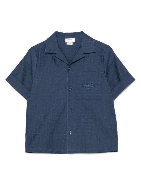 25SS [키즈] 펜디 셔츠 JMC188 AS64 F1I11 Yale