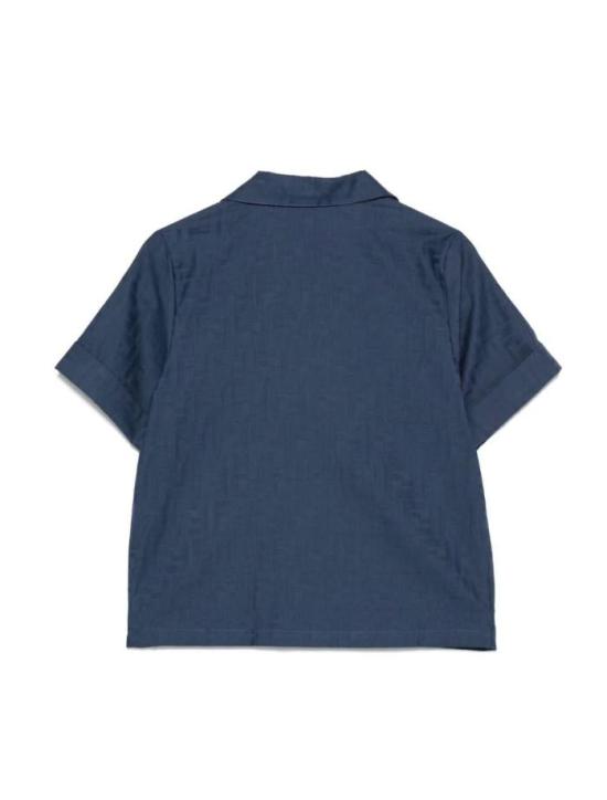 25SS [키즈] 펜디 셔츠 JMC188 AS64 F1I11 Yale - FENDI