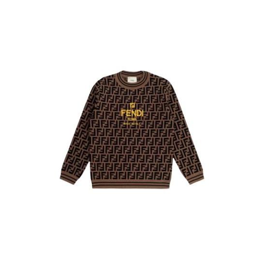 25SS [키즈] 펜디 캐시미어 니트 JUG159 AEYD F15B6 Zucca