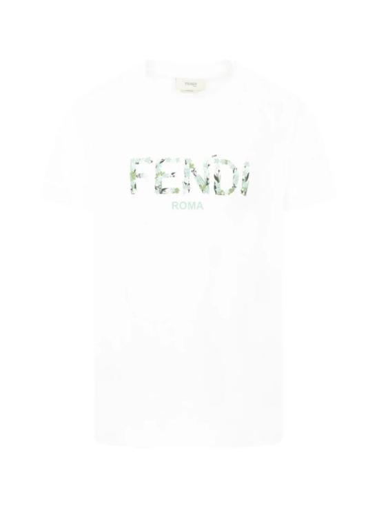 25SS [키즈] 펜디 티셔츠 JFI375 7AJ F1SGM White