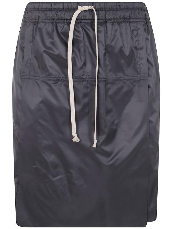 25FW 릭오웬스 몽클레어 숏팬츠 MU01F2B01 M8114 999 BLACK - RICK OWENS MONCLER