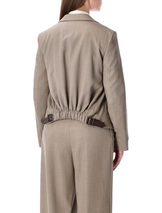 25FW 로에베 수트 자켓 S540Y03XBM 8586 BEIGE MELANGE - LOEWE