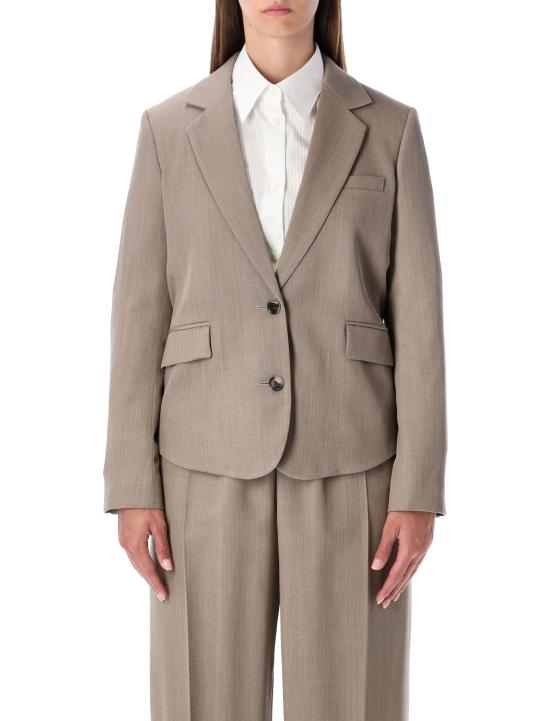 25FW 로에베 수트 자켓 S540Y03XBM 8586 BEIGE MELANGE