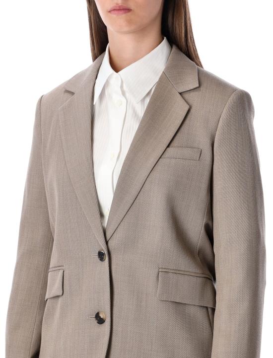 25FW 로에베 수트 자켓 S540Y03XBM 8586 BEIGE MELANGE - LOEWE