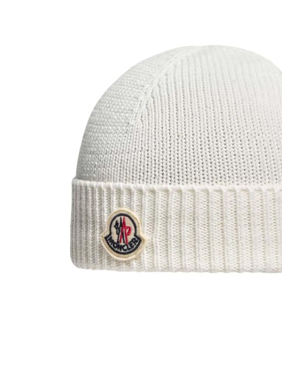 26SS [키즈] 몽클레어 모자 L19513B00006 M2861002 White - MONCLER