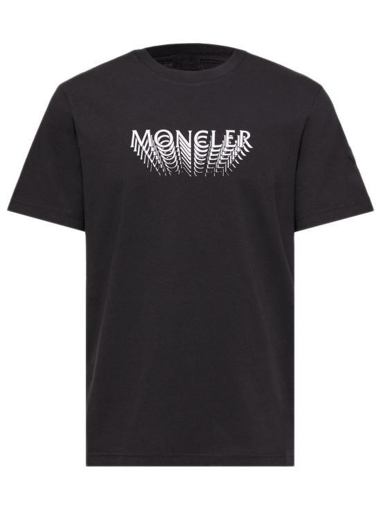 26SS 몽클레어 반팔 티셔츠 L10918C0002289AYW 999 Black