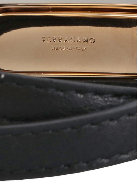 26SS 살바토레 페라가모 팔찌 776167 001 Black - SALVATORE FERRAGAMO