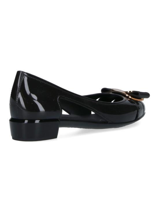 26SS 살바토레 페라가모 플랫 슈즈 785441 001 Black - SALVATORE FERRAGAMO