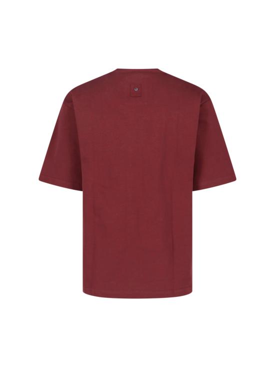 26SS 화이트샌드 반팔 티셔츠 26SU40 655 19 Red - WHITE SAND