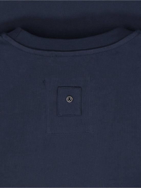 26SS 화이트샌드 반팔 티셔츠 26SU40 655 037 Blue - WHITE SAND