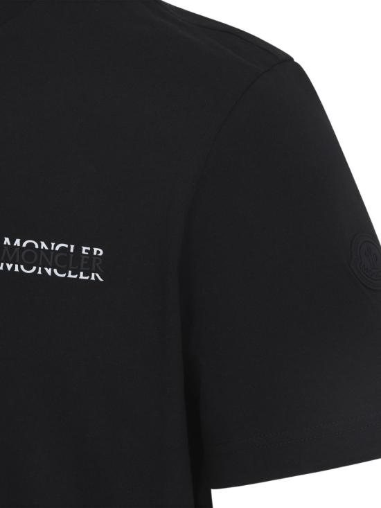 26SS 몽클레어 반팔 티셔츠 L10918C00007 89AYW999 Black - MONCLER