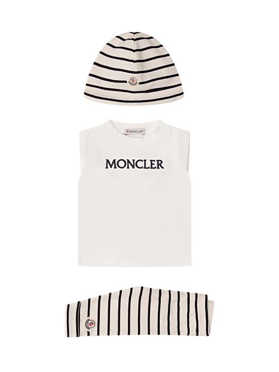 26SS [키즈] 몽클레어 캐주얼 세트 L19518P0000189BA2 F70 BIANCO