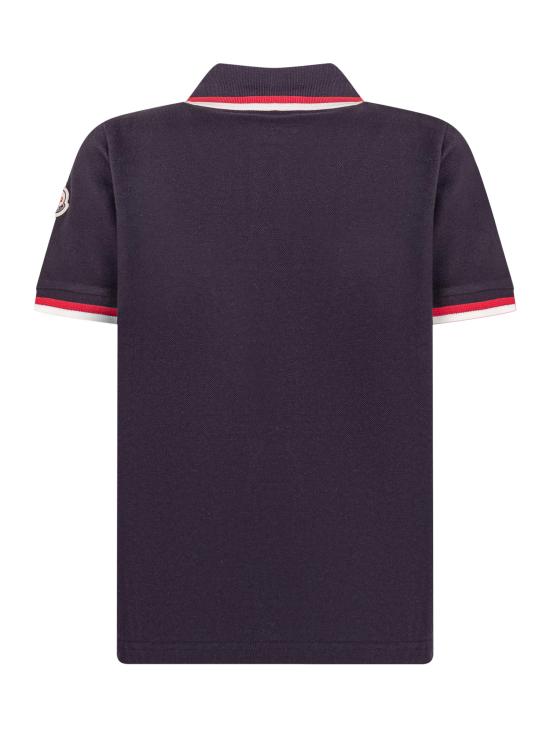 26SS [키즈] 몽클레어 폴로 셔츠 L19548A000038496W 778 BLU - MONCLER