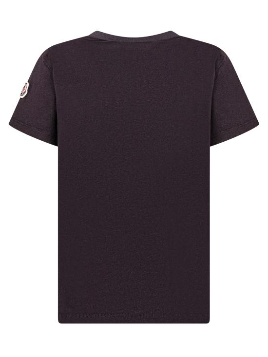 26SS [키즈] 몽클레어 티셔츠 L19548C0000989AT9 999 NERO - MONCLER