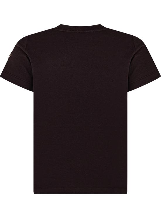 26SS [키즈] 몽클레어 티셔츠 L19548C0000689AFV 999 NERO - MONCLER