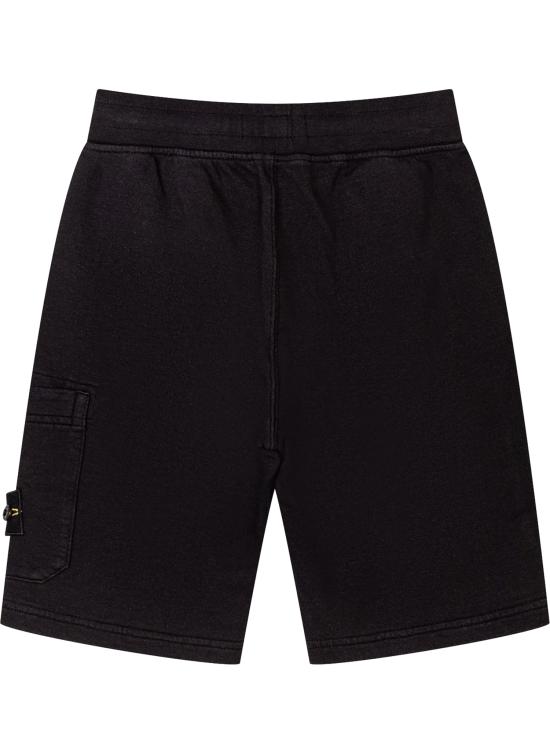 26SS [키즈] 스톤 아일랜드 쇼츠/버뮤다 L1S166200006S0040 V0029 BLACK - STONE ISLAND