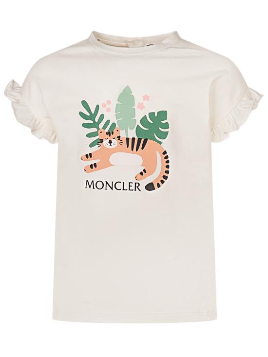 26SS [키즈] 몽클레어 티셔츠 L19518C0000289AUM 034 PANNA