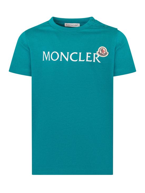 26SS [키즈] 몽클레어 티셔츠 L19518C0000489AUM 853 VERDE