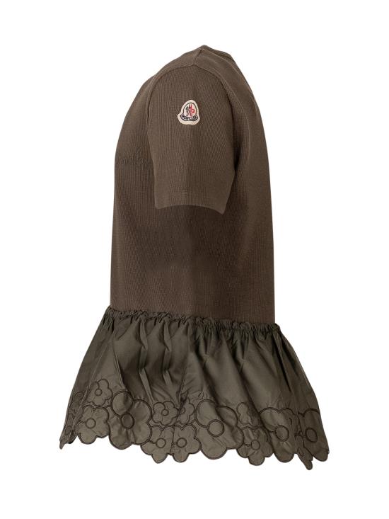 26SS [키즈] 몽클레어 티셔츠 L19548C0000889AHP 825 VERDE SCURO - MONCLER