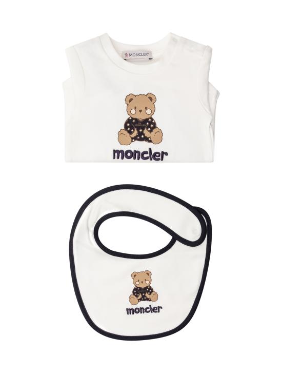 26SS [키즈] 몽클레어 캐주얼 세트 L19518P000038392E F07 BIANCO BLU