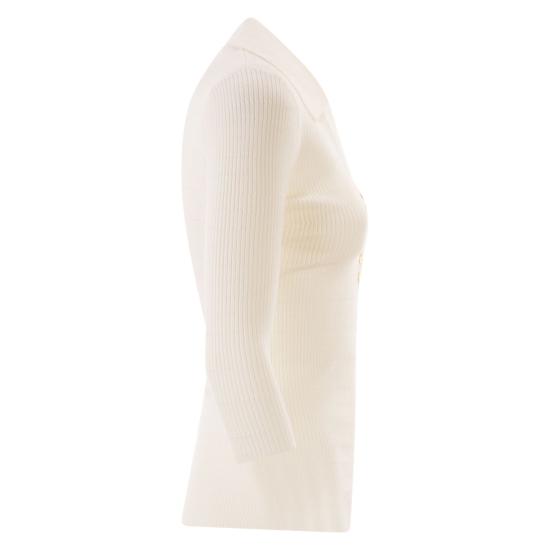 26SS 엘리자베타프랜치 스웨터 MK86B61E2 IVORY - ELISABETTA FRANCHI