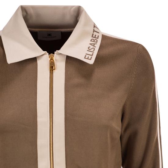 26SS 엘리자베타프랜치 스웨터 MK66S61E2 CAMEL BUTTER - ELISABETTA FRANCHI