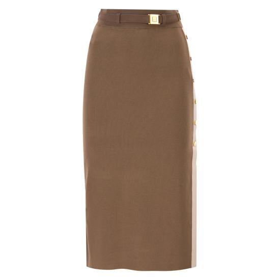 26SS 엘리자베타프랜치 미디 스커트 GK27S61E2 CAMEL
