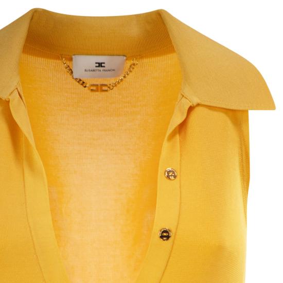 26SS 엘리자베타프랜치 미디 원피스 AM09S61E2 YELLOW - ELISABETTA FRANCHI