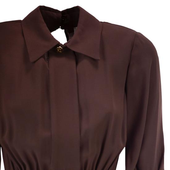 26SS 엘리자베타프랜치 미디 원피스 AB92361E2 BROWN - ELISABETTA FRANCHI