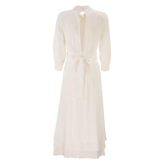 26SS 엘리자베타프랜치 미디 원피스 AB92361E2 IVORY - ELISABETTA FRANCHI