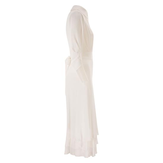 26SS 엘리자베타프랜치 미디 원피스 AB92361E2 IVORY - ELISABETTA FRANCHI