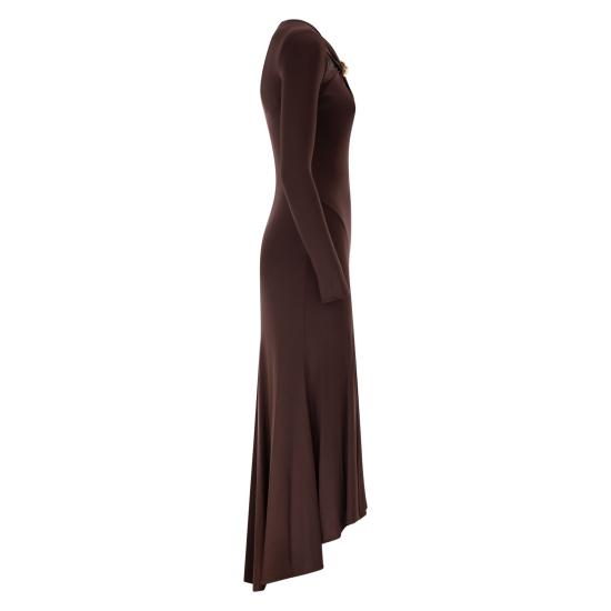 26SS 엘리자베타프랜치 미디 원피스 AB88561E2 BROWN - ELISABETTA FRANCHI