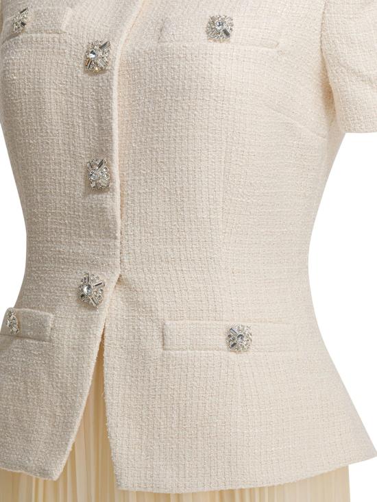 26SS 셀프 포트레이트 롱 원피스 RS26161MBCCREAM - SELF PORTRAIT