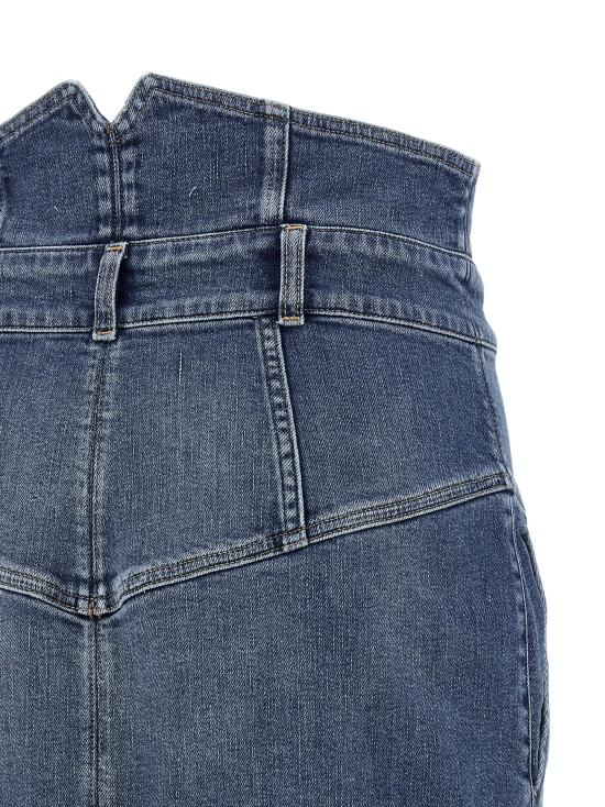 26SS 엘리자베타프랜치 데님 스커트 GJ41I61E2139 - ELISABETTA FRANCHI