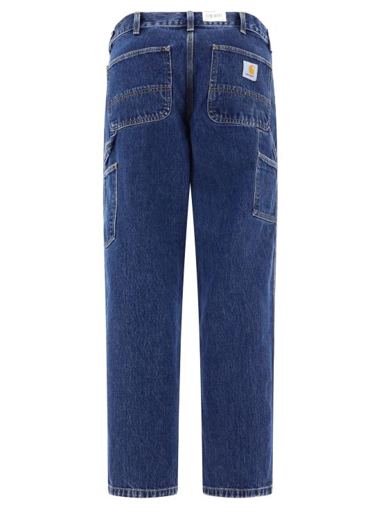 26SS 칼하트 WIP 스미스 데님 싱글 니 팬츠 I03202401 06 Blue - CARHARTT WIP