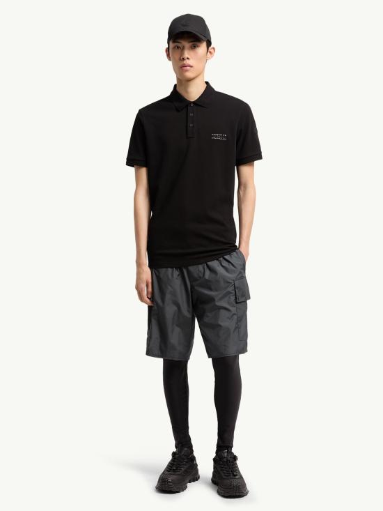 26SS 몽클레어 폴로 티셔츠 L10918A0000989A16 999 Black - MONCLER
