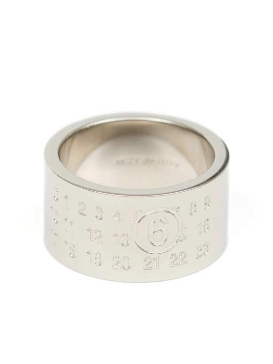 26SS MM6 메종마르지엘라 반지 SM7UQ0107P8601 POLISHED PALLADIO