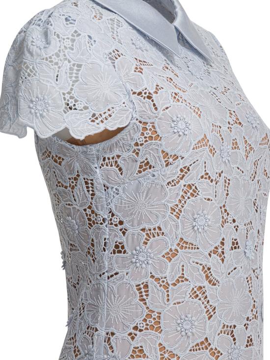 26SS 셀프 포트레이트 미디 원피스 RS26171SBLBLUE - SELF PORTRAIT