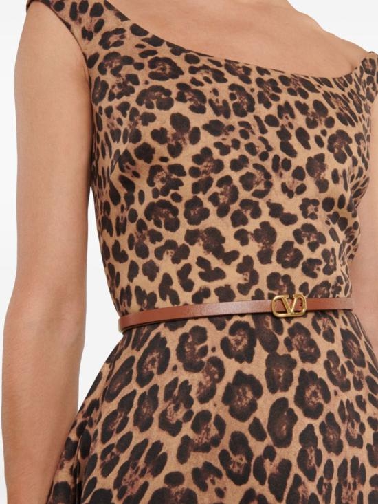 26SS 발렌티노 가라바니 레귤러 벨트 WT0S12 ZFR11J Leather Brown - VALENTINO GARAVANI