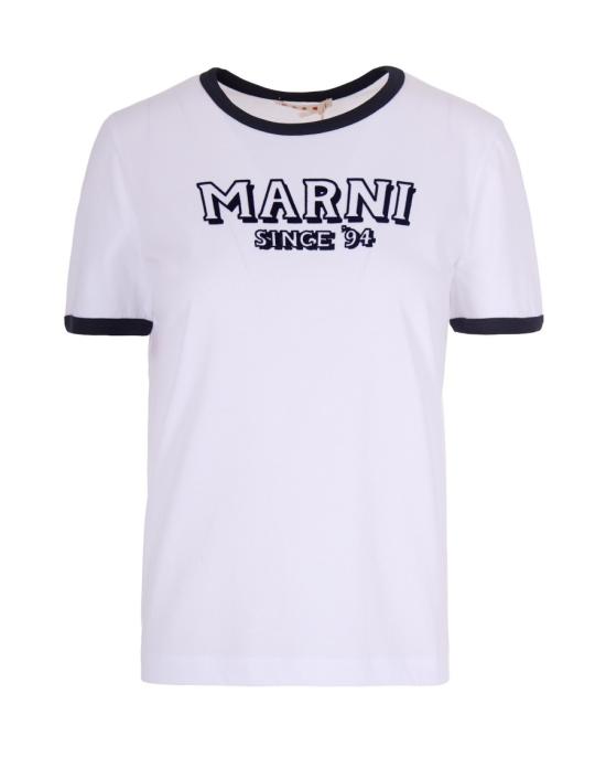 26SS 마르니 반팔 티셔츠 3368140 White