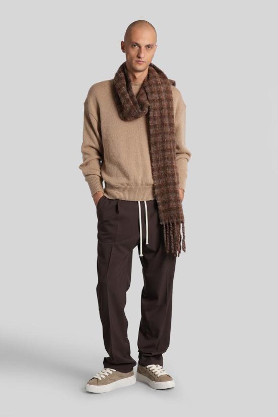 25FW 스테이트오브오더 스웨터 430617 SM2526005 Brown - STATE OF ORDER