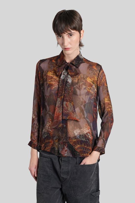 25FW 야비 셔츠 426717 YC19T 228 BROWN