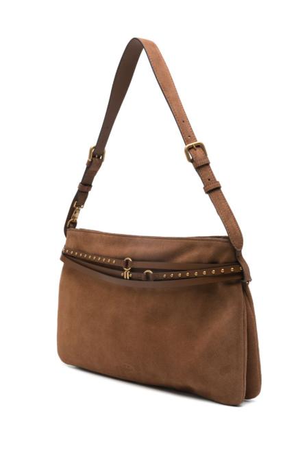 26SS 핑코 토트백 105903A0F6 L17Q Marrone leone antique gold - PINKO