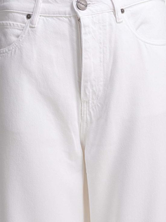 26SS 핑코 데님 팬츠 103857A3E1 Z04 Bianco brill - PINKO