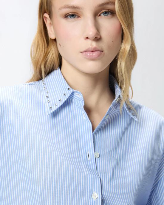 26SS 핑코 셔츠 106277A32R ZE5 White - PINKO