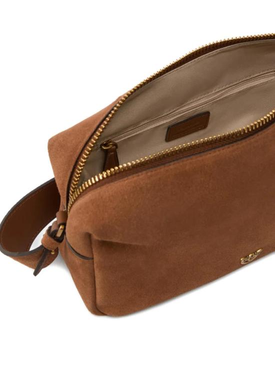 26SS 핑코 토트백 106062A0F6 L17Q Marrone leone antique gold - PINKO